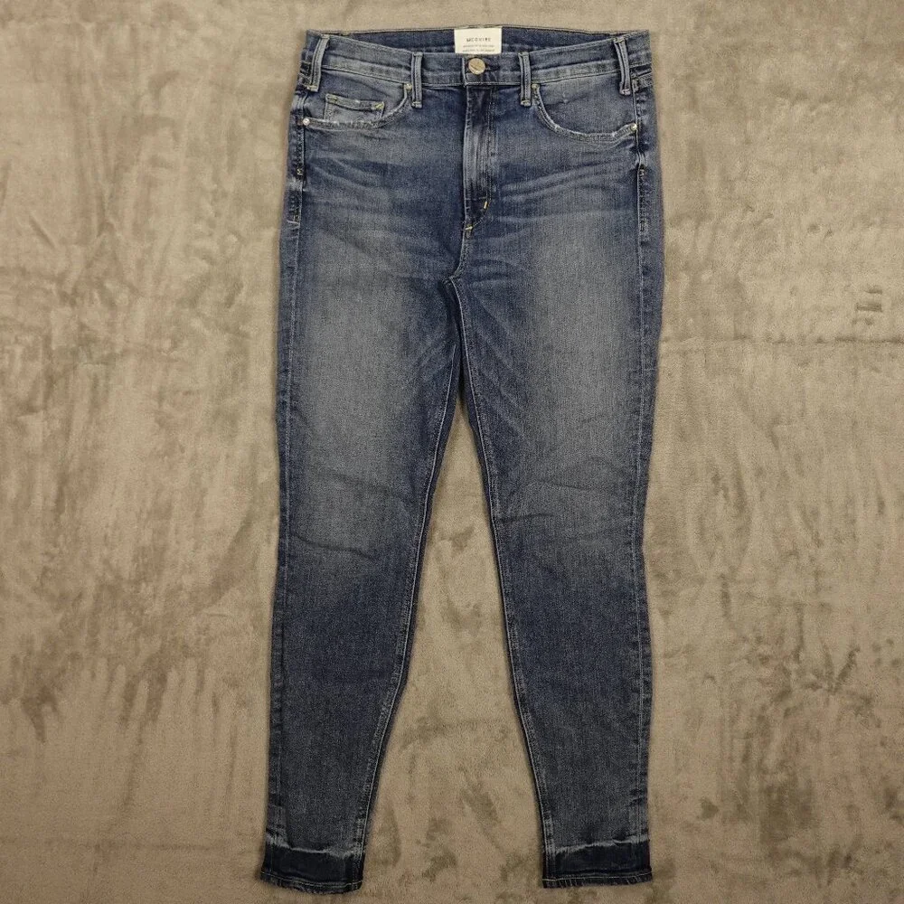Mcguire jeans high rise skinny women's 31 blue denim